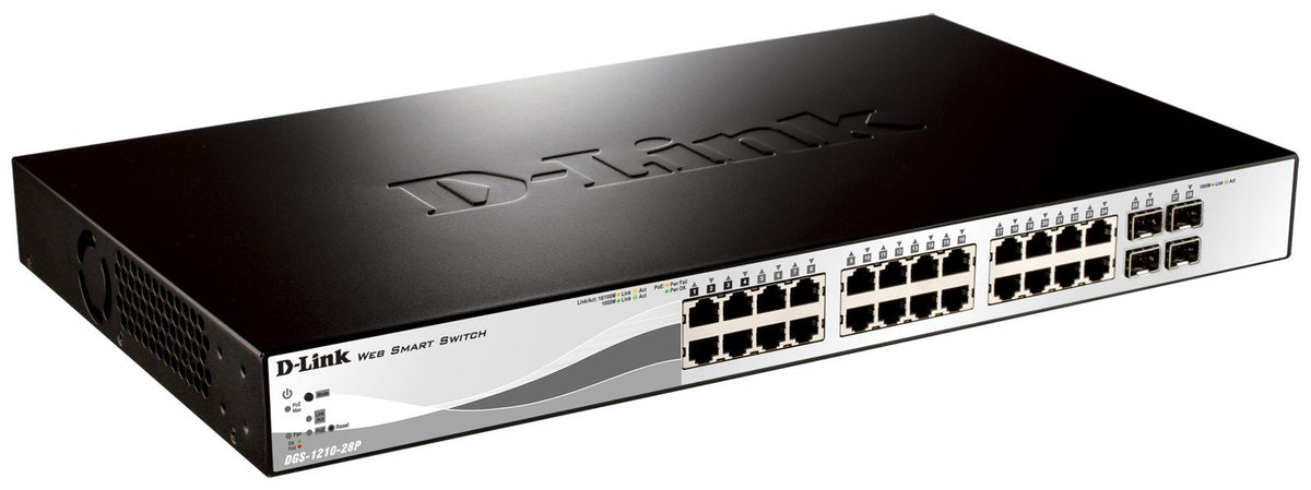 D-LINK 28-Port Layer2 PoE Gigabit Smart Managed Switch dlink green 3.0 24x 10/100/1000Mbit/s TP RJ-45 PoE Port 802.3at