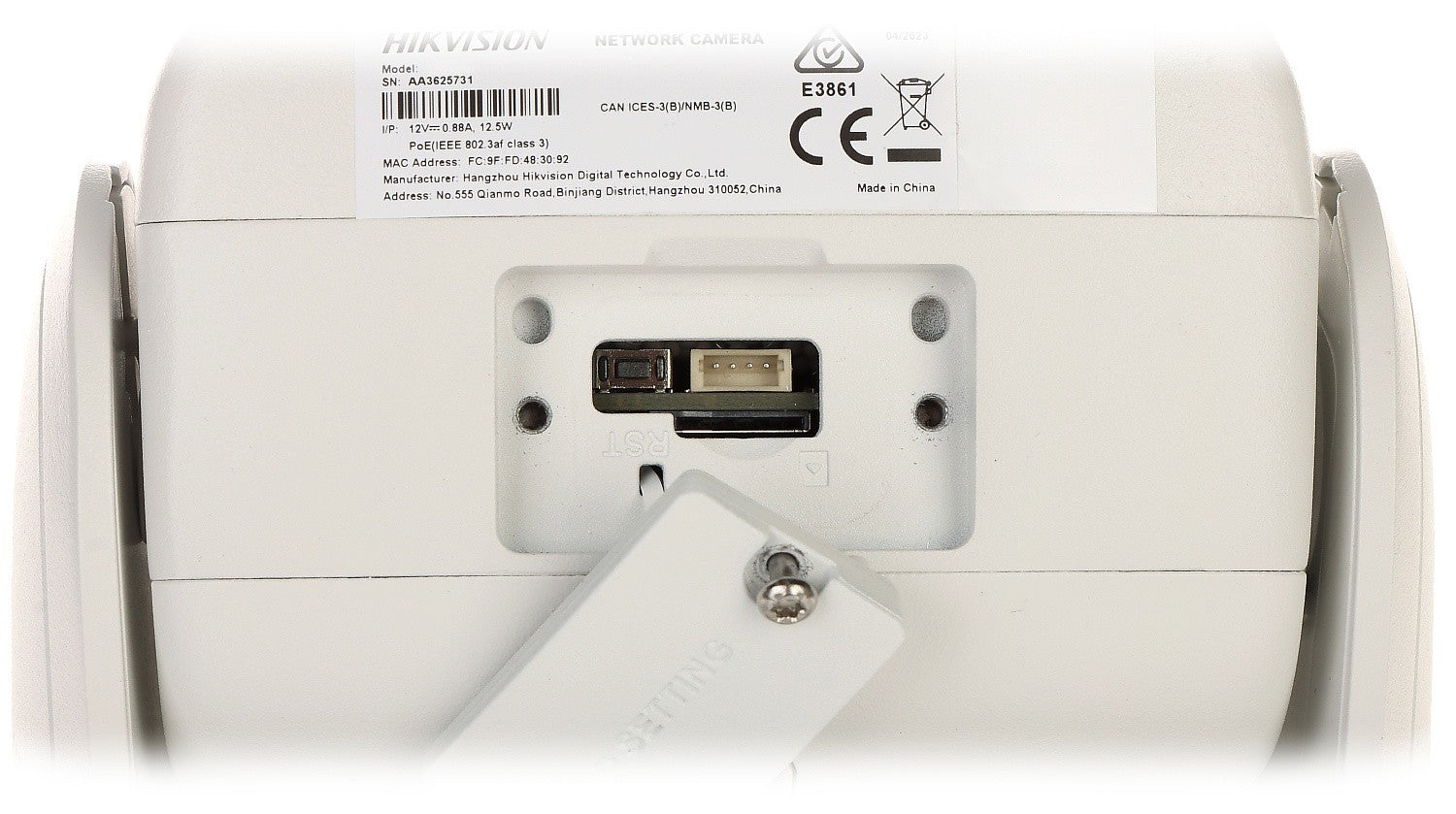 Hikvision DS-2CD2346G2P-ISU/SL(2.8mm)(C) Tourelle Caméra de sécurité IP Intérieure et extérieure 3040 x 1368 pixels Plafond/mur