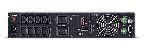 CyberPower OLS2200ERT2UA-B alimentation d'énergie non interruptible Double-conversion (en ligne) 2,2 kVA 1980 W 10 sortie(s) CA