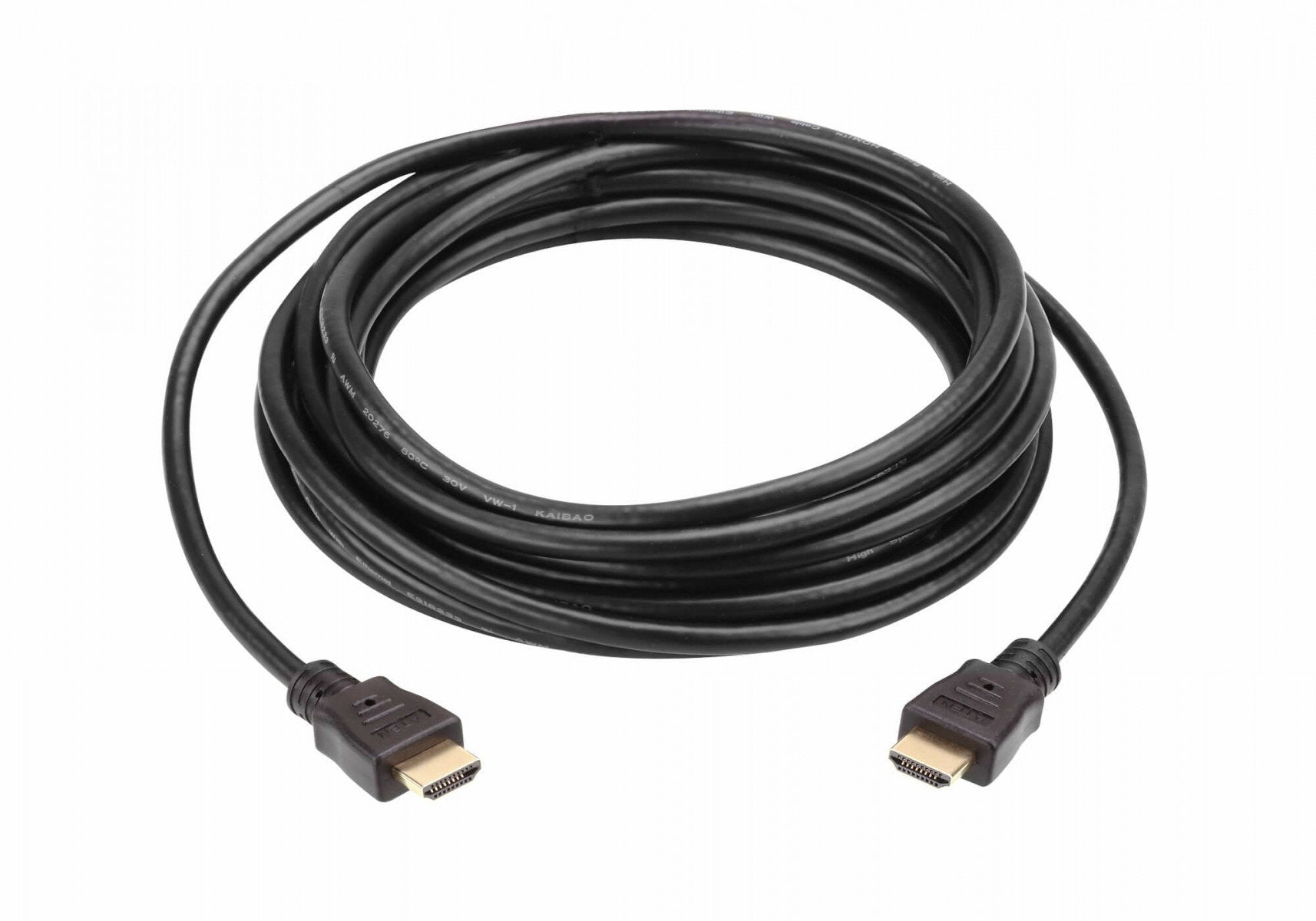 ATEN Câble HDMI haute vitesse 20 m avec Ethernet - 20 m - HDMI Type A (Standard) - HDMI Type A (Standard) - 4096 x 2160 pixels - Compatibilité 3D - Noir