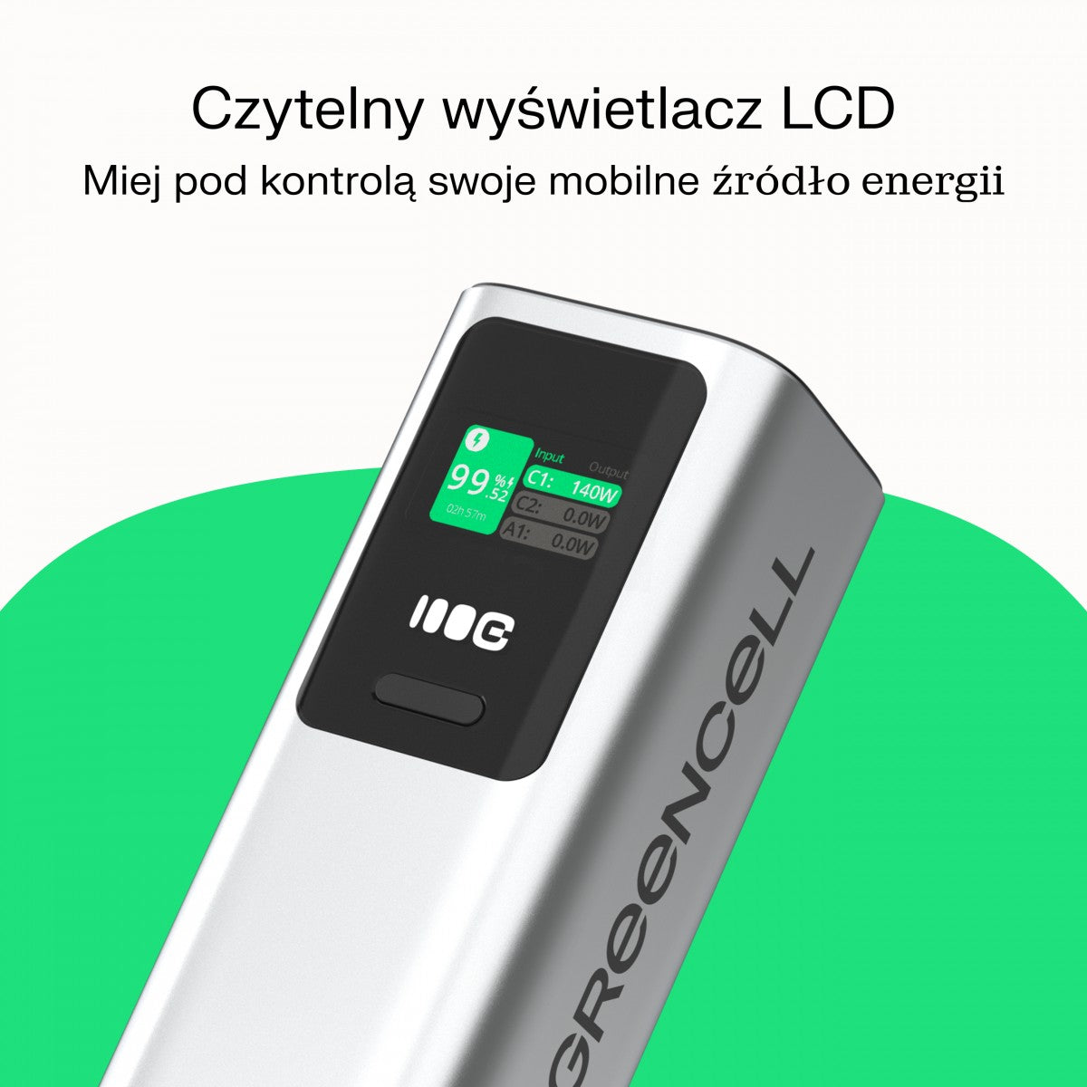 Green Cell PowerPlay Ultra Powerbank 25200mAh 140W PD USB C avec Charge Rapide pour Ordinateur Portable, MacBook, iPhone 16 15 14 Pro Max