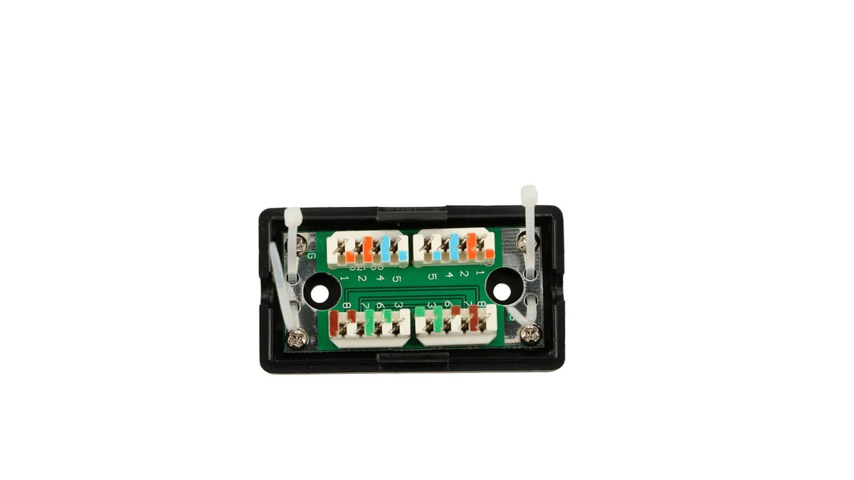 Extralink CAT5E UTP | Boîte de connexion | baril, raccord, noir