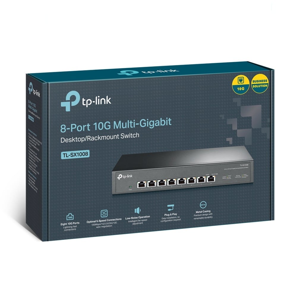 8-Port 10G Multi-Gigabit Desktop/RSwitch