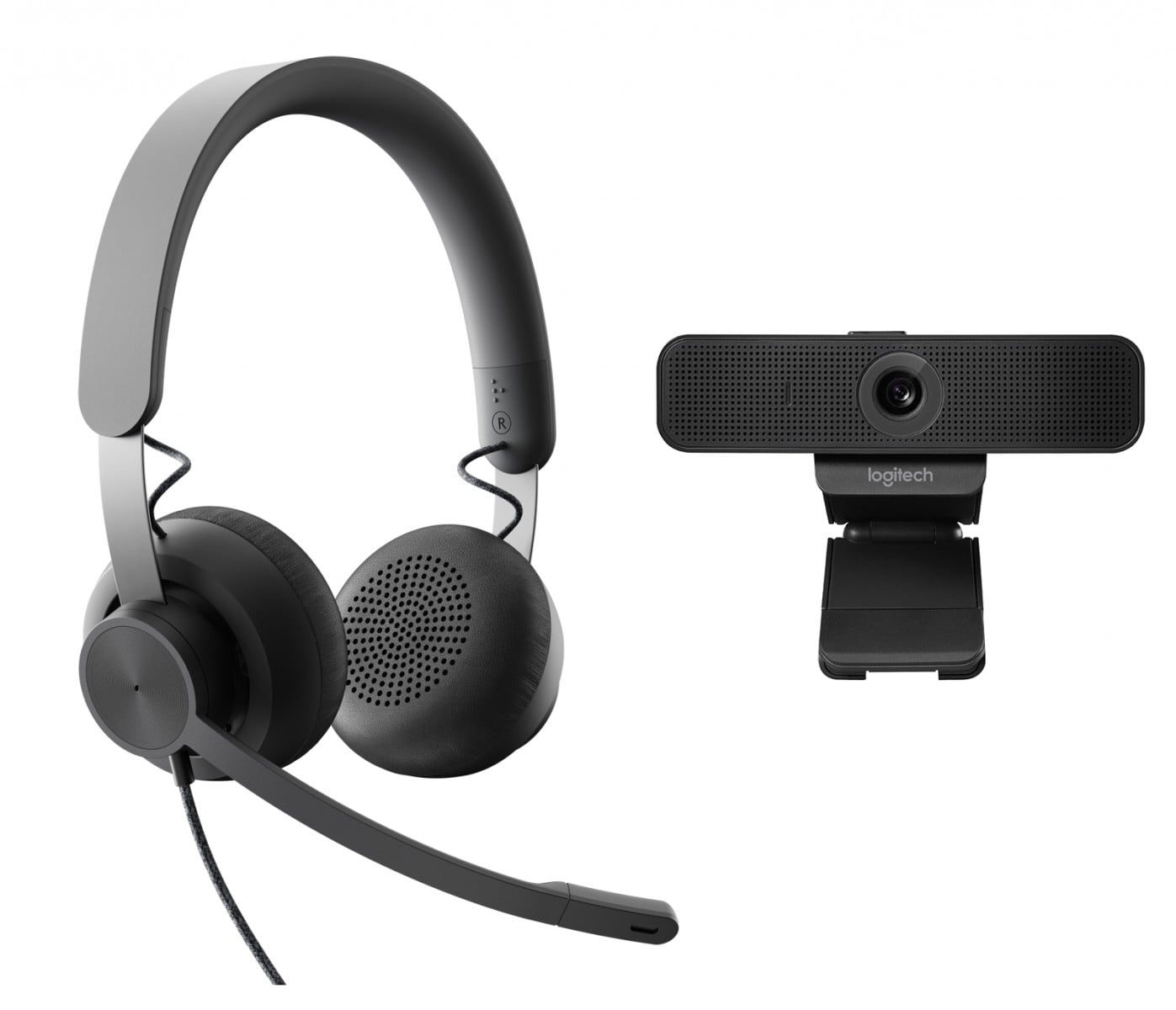LOGITECH Wired Personal Video CollabKit - GRAPHITE - EMEA