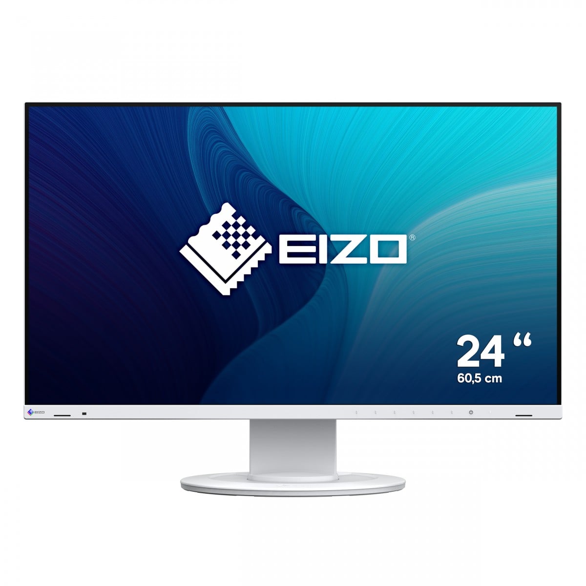 "EIZO EV2400R-WT Moniteur 60,5 cm (23,8"") 16:9 IPS HDMI, DP, USB Blanc"
