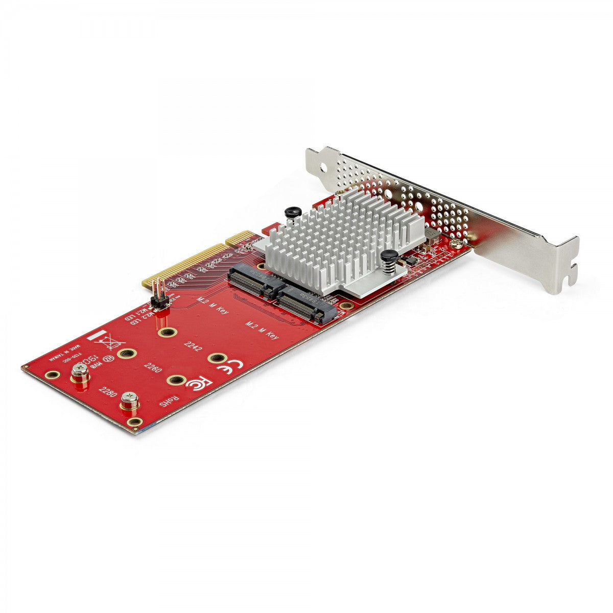 Dual M.2 PCIe SSD Adapter - x8 PCIe 3.0