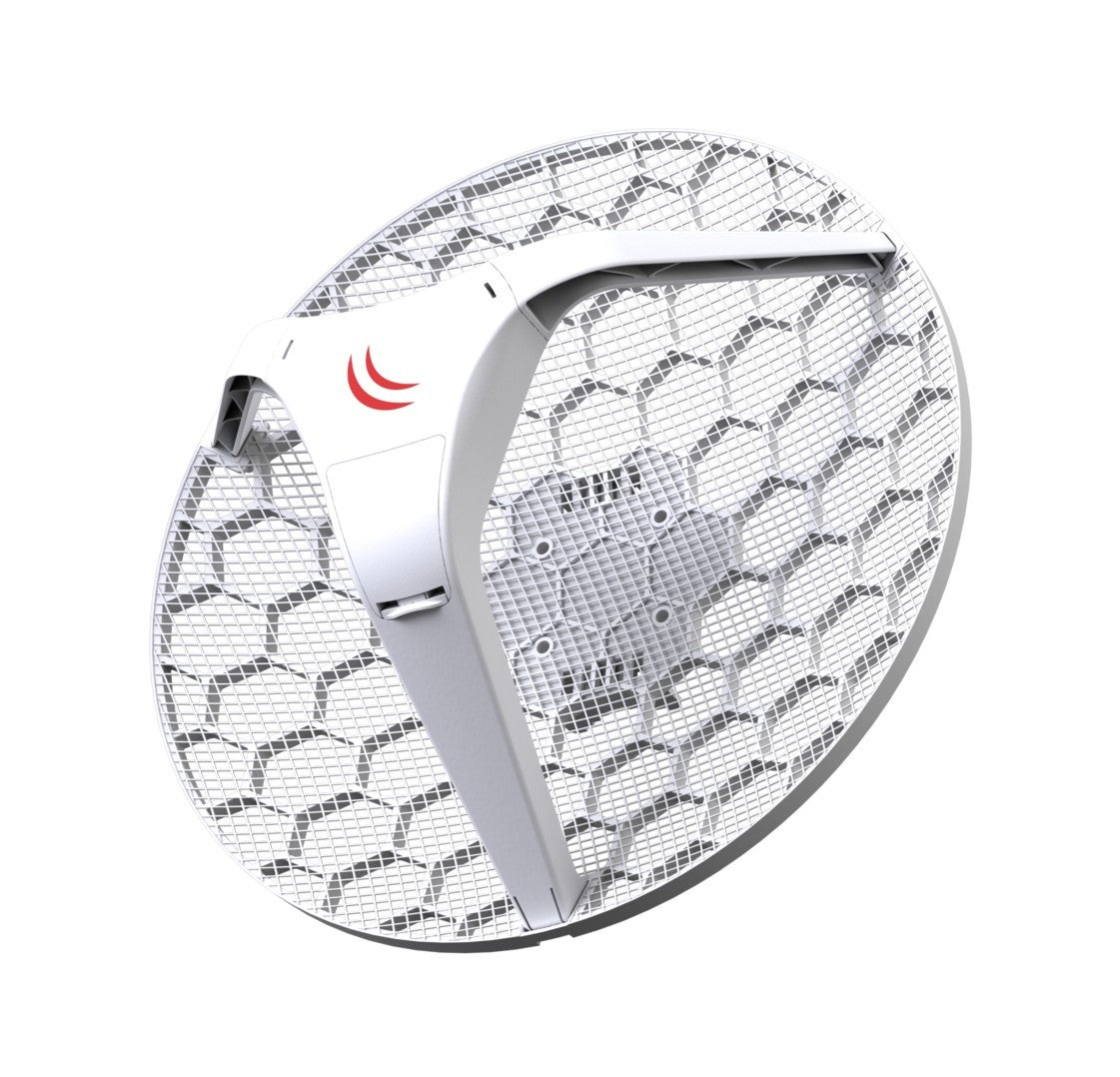 Mikrotik LHG 5 54 Mbit/s Blanc Connexion Ethernet, supportant l'alimentation via ce port (PoE)