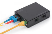 Digitus DN-82160 convertisseur de support réseau 1000 Mbit/s 1310 nm Monomode Noir