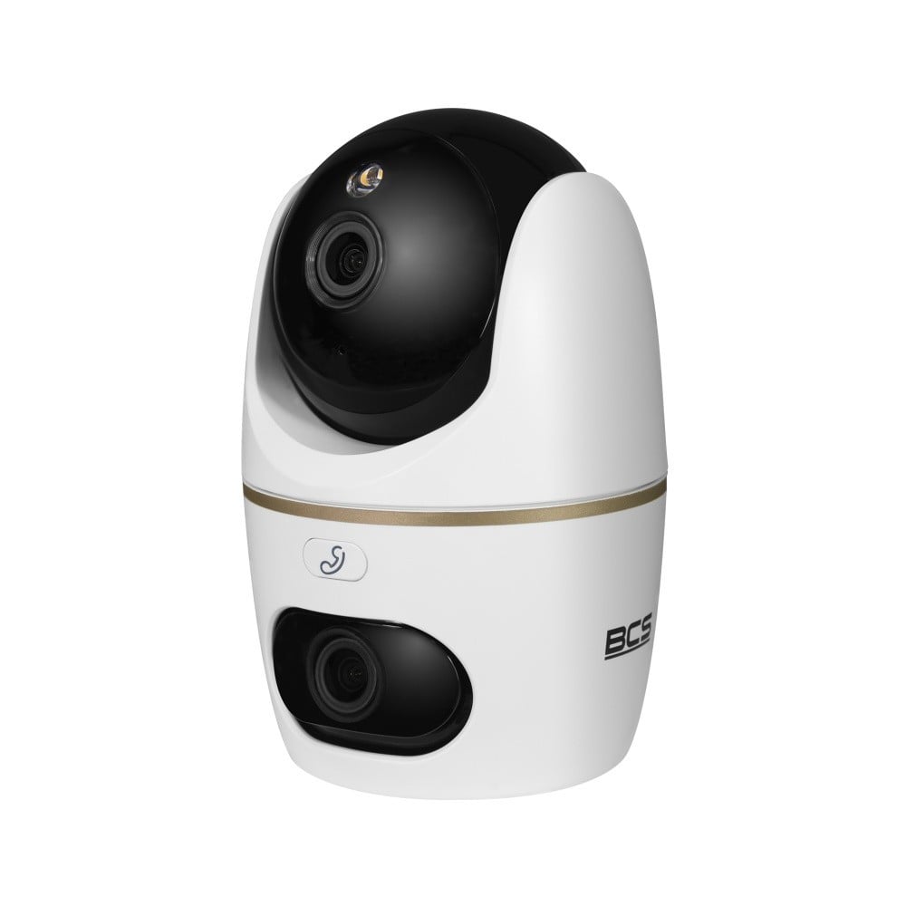 BCS BCS-L-PTHOME07 Caméra PTZ Wi-Fi 5MP avec IA et éclairage 24/7
