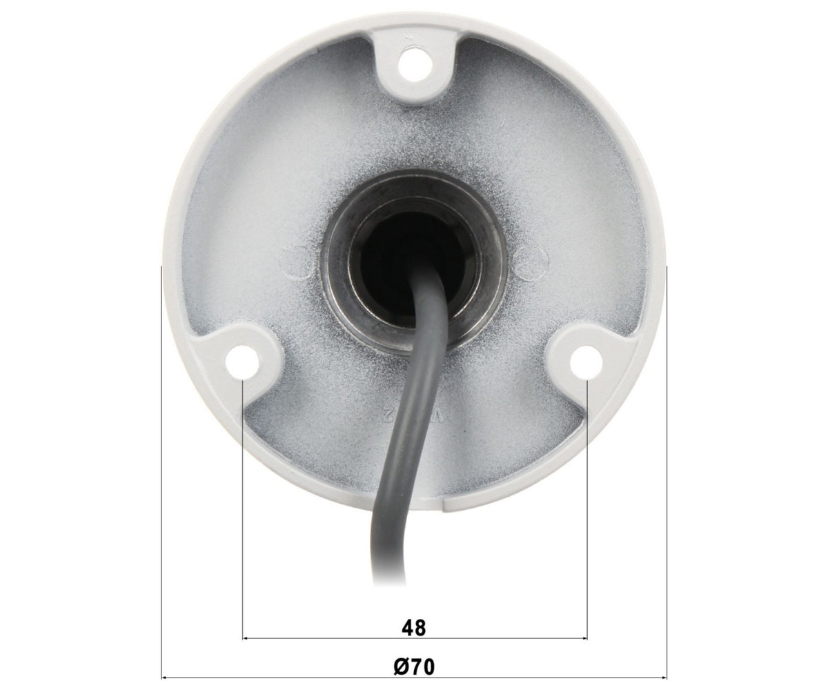 Hikvision DS-2CE16D0T-LTS(2.8mm) caméra Mini Bullet fixe 2MP avec audio bidirectionnel