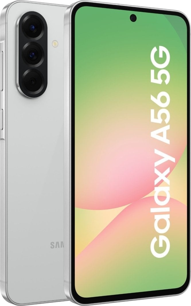 Samsung Galaxy A56 5G Double SIM 8 Go RAM 128 Go - Gris clair