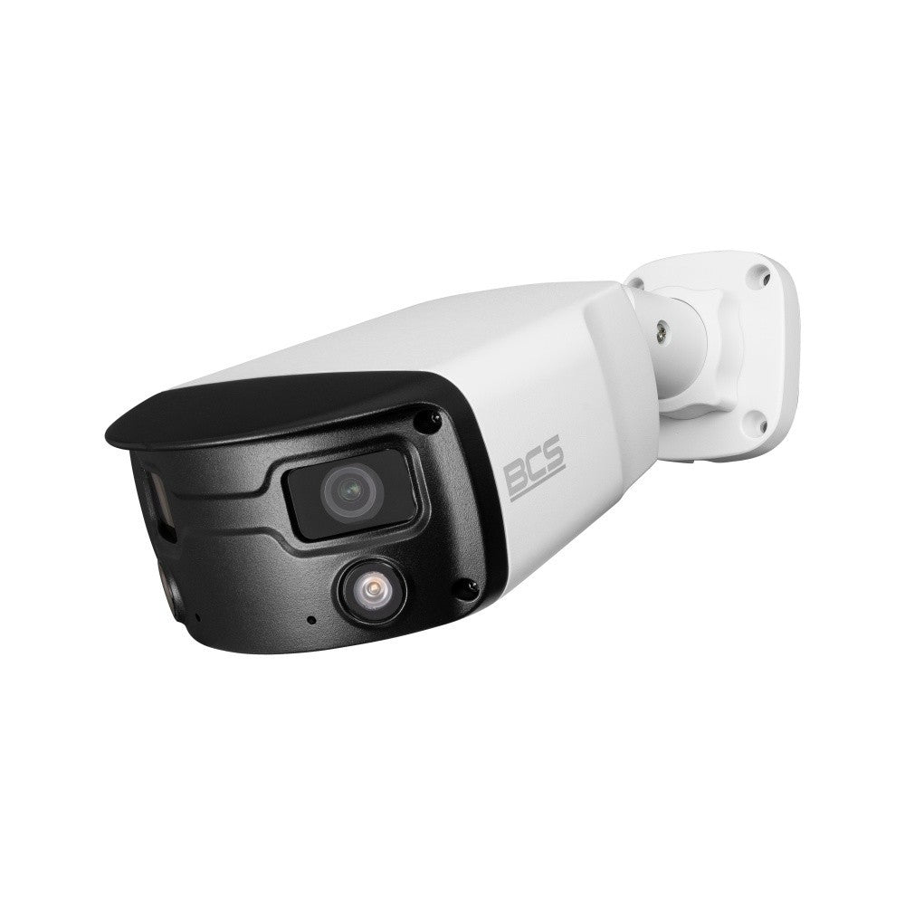 BCS BCS-P-PTIP2X4FCL3-Ai2 Caméra IP panoramique 8MP avec technologie NightColor, boîtier IP67