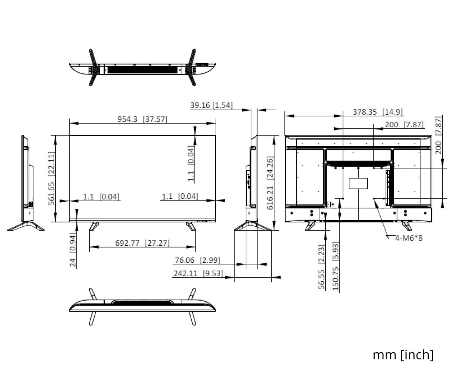 Moniteur Hikvision DS-D5043F3-1V0S