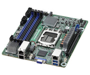 ASRock EC266D4ID-2T/X550, 1xSKT, LGA 1700, Intel Xeon 6, SATA, NVMe, 2xM.2, 2x10GbE, IPMI
