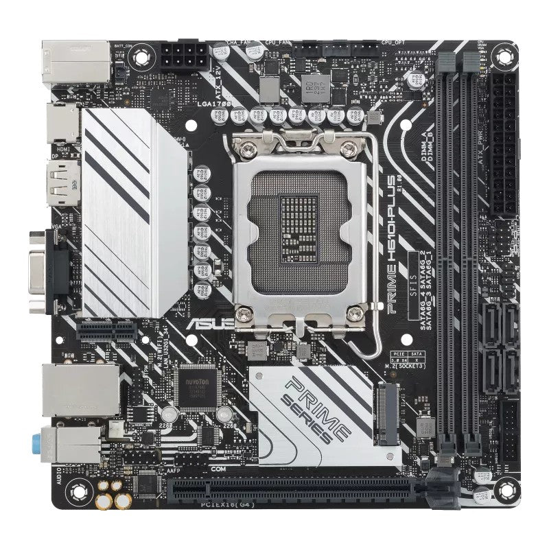 ASUS PRIME H610I-PLUS-CSM Intel LGA 1700 2DDR5 miniATX 4xSATA MB 1xHDMI 1xDP 1xD-Sub