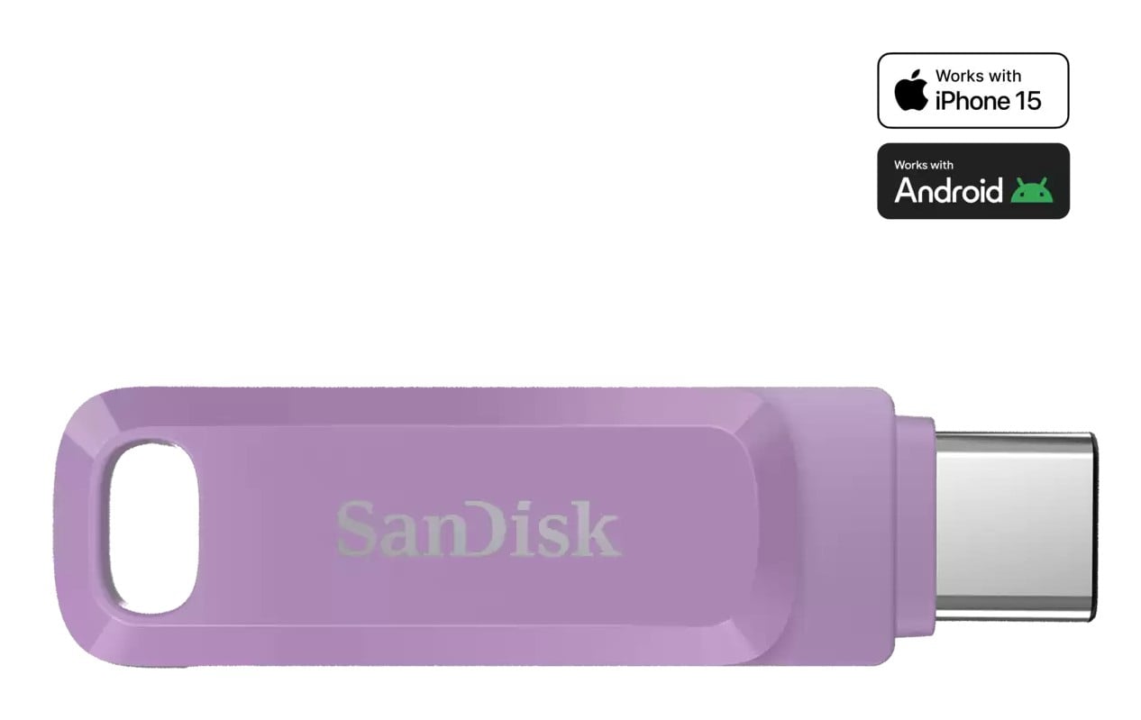 Ultra Dual Drive Go USB-C Lavender 512GB