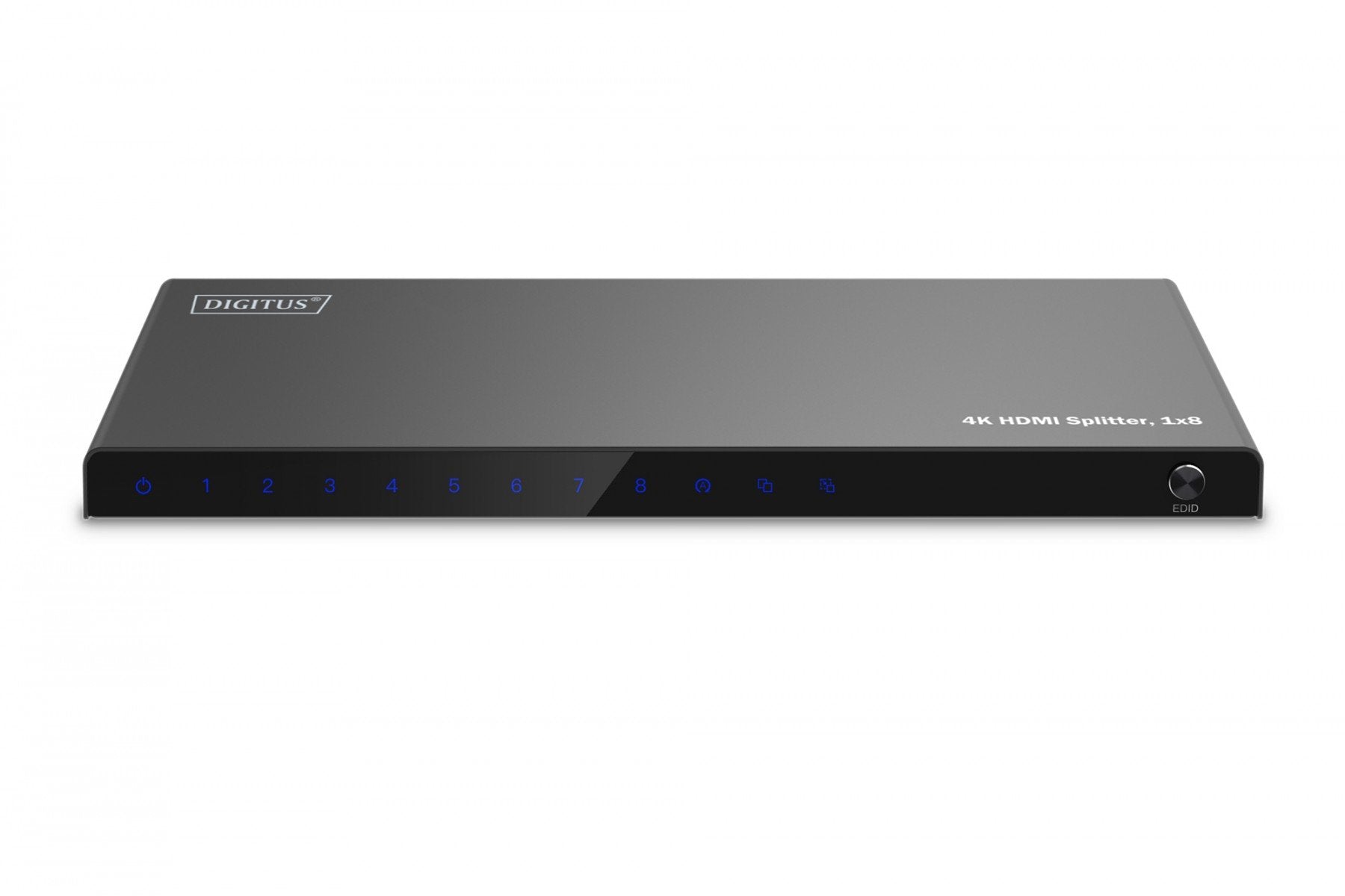 Répartiteur HDMI 1x8, 4K/60Hz UHD avec HDR, 18 Gbps, HDCP 2.2, EDID