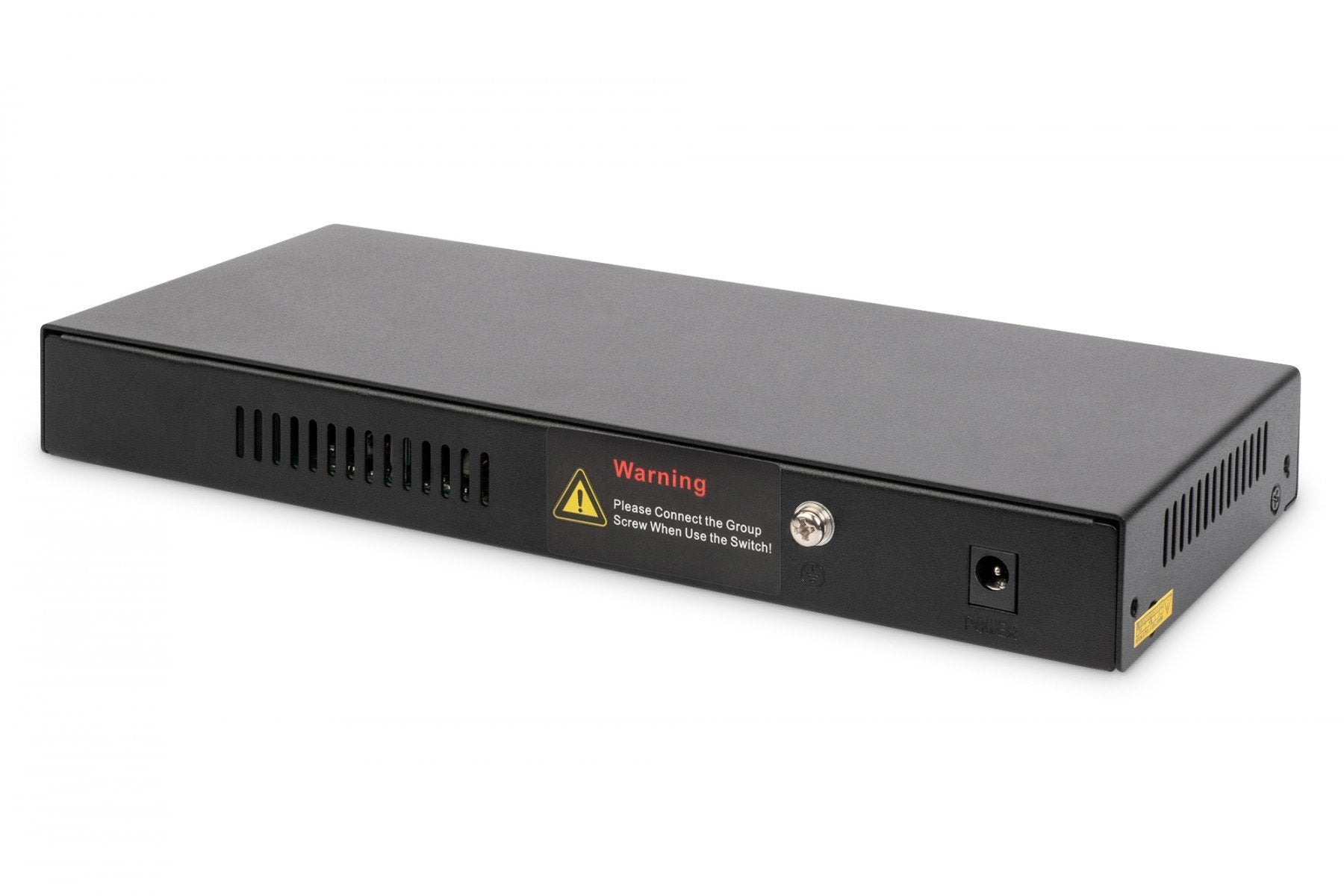 Digitus DN-95340 commutateur réseau Non-géré Gigabit Ethernet (10/100/1000) Connexion Ethernet, supportant l'alimentation via ce port (PoE) Noir