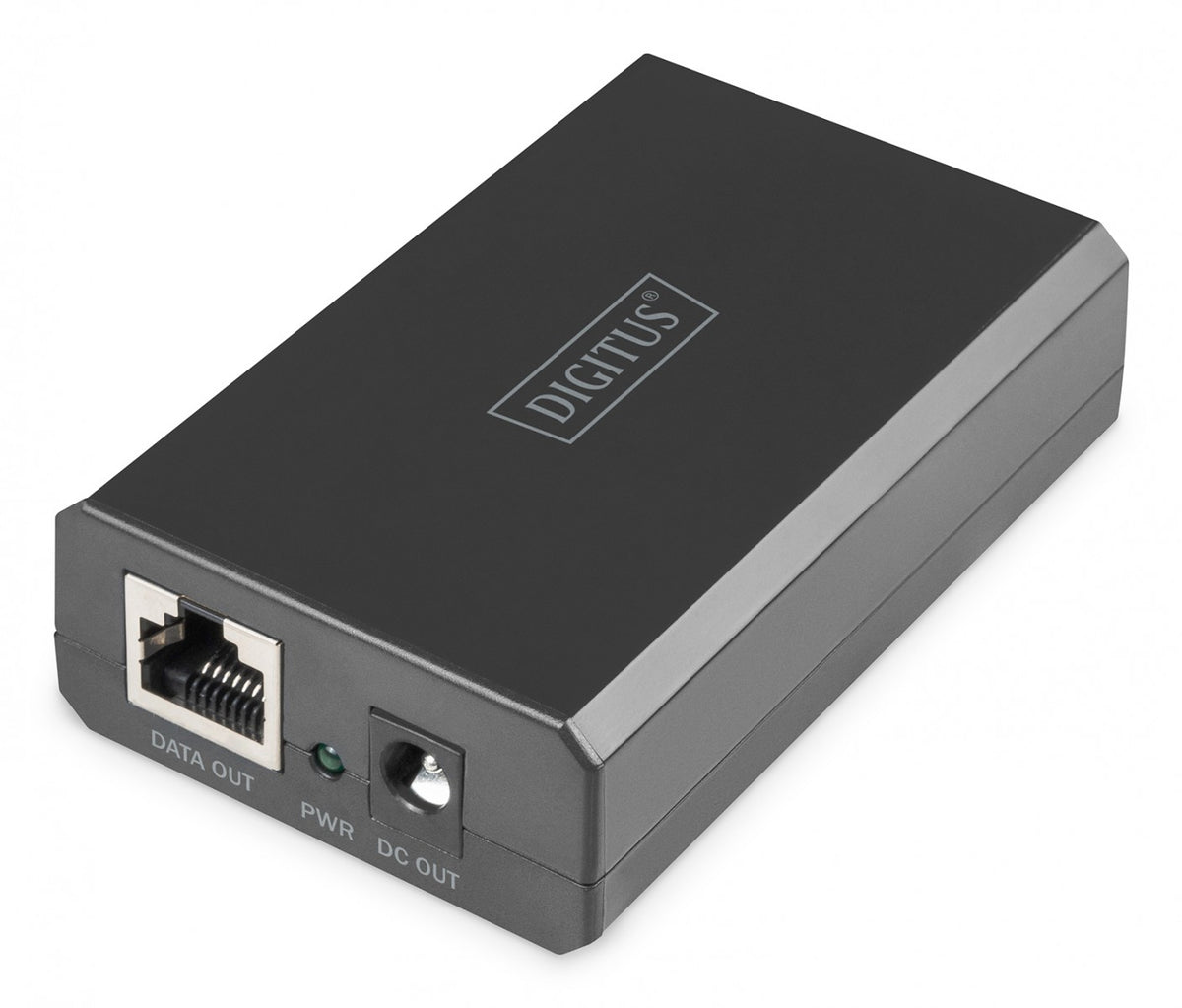 Répartiteur Gigabit Ethernet PoE++ 802.3af/at/bt RJ45/DC 12V/4,2A ou 24V/2,1A 50W pour appareils sans PoE