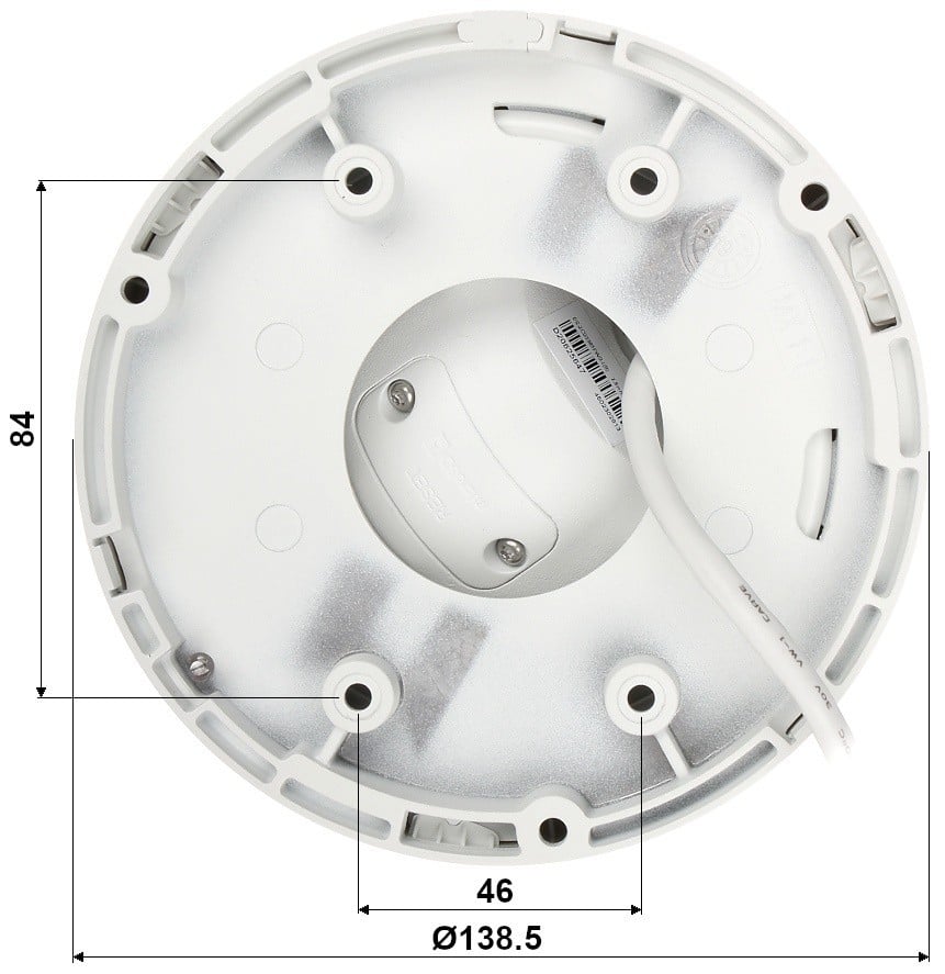 Hikvision DS-2CD2H83G2-IZS(2.8-12mm) 8 MP AcuSense Motorized Varifocal Turret Network Camera