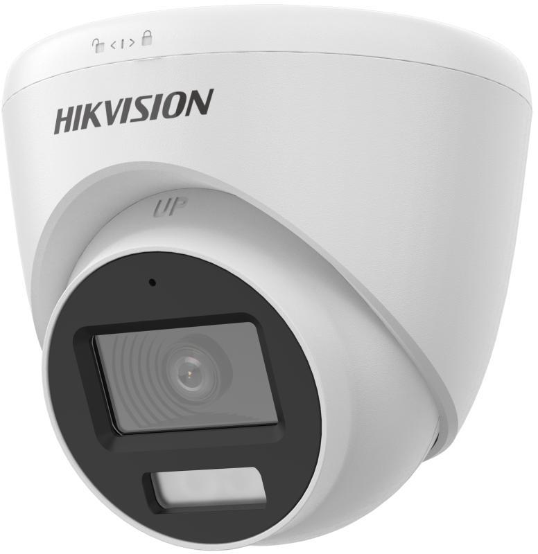 Hikvision DS-2CE78K0T-LFS(2.8mm) 3K Caméra Turret Audio a Lumiere Hybride Intelligente Fixe