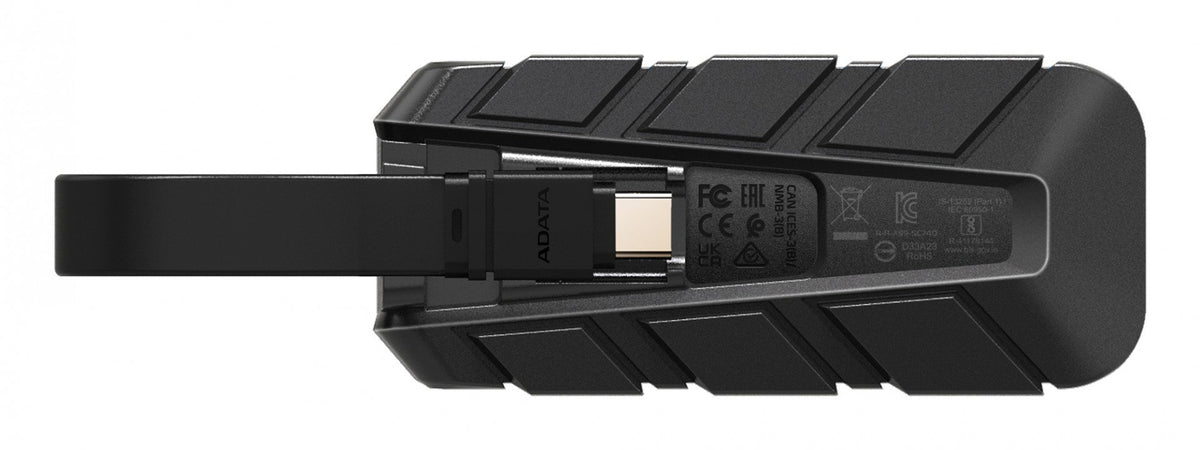 ADATA SC740 1 To USB Type-C 3.2 Gen 2 (3.1 Gen 2) Noir, Bleu