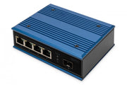 Digitus DN-651130 commutateur réseau Non-géré Fast Ethernet (10/100) Noir, Bleu