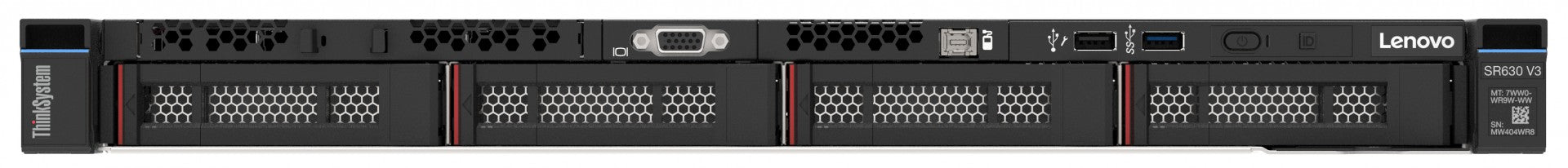 LENOVO TS SR630 V3 Intel Xeon Gold 6526Y 16C 2.8GHz 195W 32Go 1x32Go 5600MHz 1Rx4 DDR5 RDIMM 4x 3.5p SAS/SATA 9350-8i 2Go 1x1100W