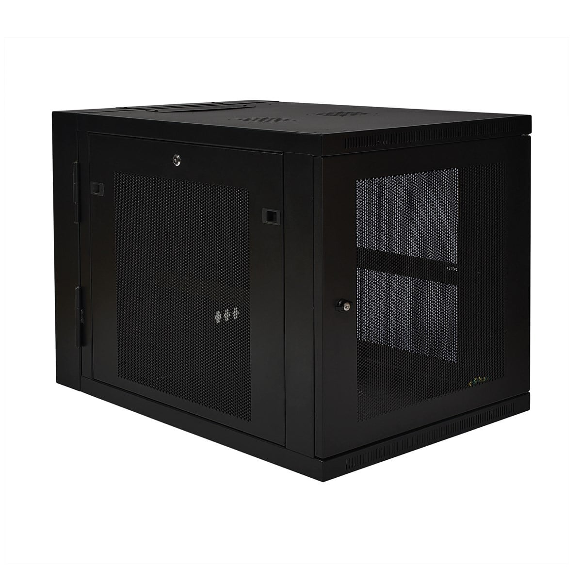 EATON TRIPPLITE 12U Wall Mount Rack Enclosure Server Cabinet Hinged 33 Extended Depth Rack cabinet wall mountable Black 12U 19