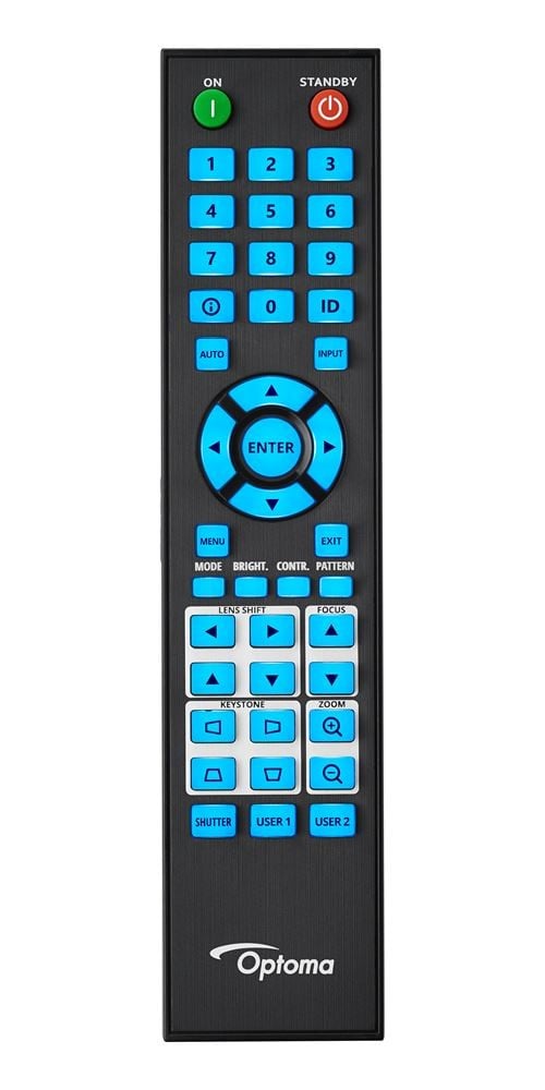 Optoma ZU820TST 7500 ANSI lumens DLP WUXGA (1920x1200) Compatibilité 3D Noir