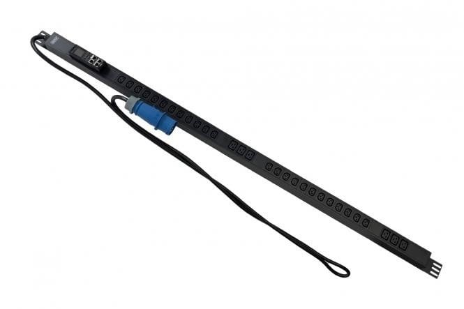 Digitus DN-IP2-V4-24C13-6C19 Multiprise SMART PDU 0U, prise IEC 60309 32A/250V, prises 24xC13 10A/250V, 6xC19 16A/250V, 32A