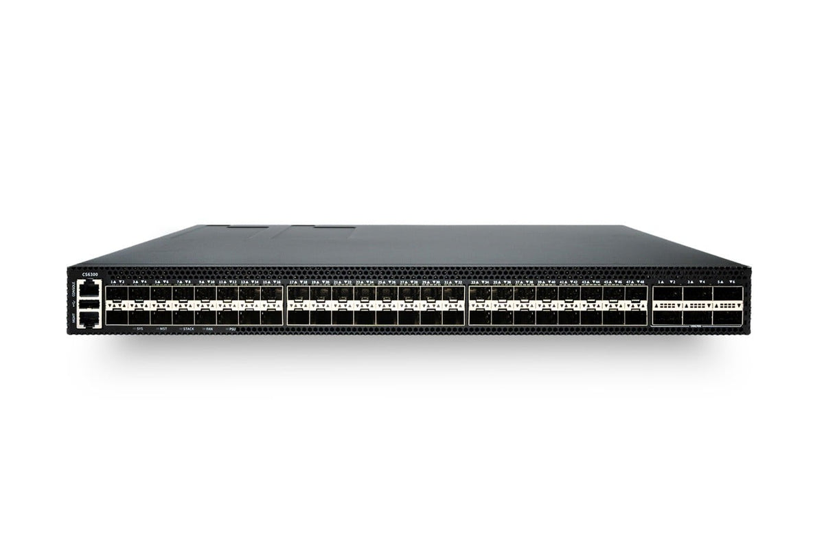 DCN Europe CS6300-48X6C-HI 48x10GBase-X SFP+ + 6x100GBase-X QSFP28
