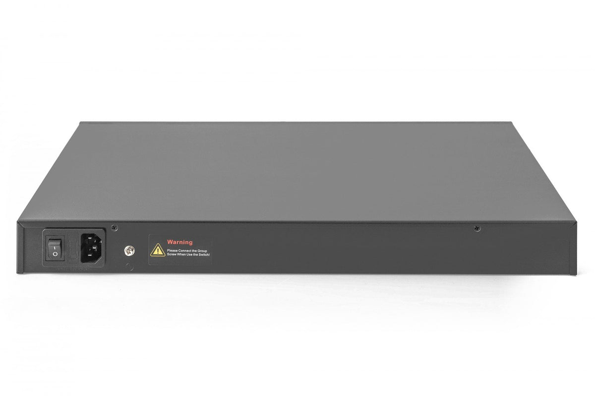 Digitus DN-95117 commutateur réseau Gigabit Ethernet (10/100/1000) Connexion Ethernet, supportant l'alimentation via ce port (PoE) 1U Gris