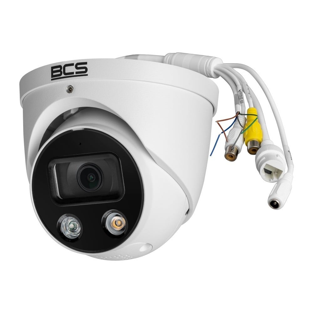 BCS BCS-L-EIP55FCR3L3-Ai1(2) Caméra dôme IP 5MP avec technologie NightColor et boîtier IP67