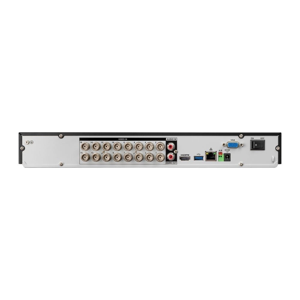 BCS BCS-L-XVR1602-V Enregistreur 16 canaux 5 systemes avec support 4K et fonctionnalités intelligentes