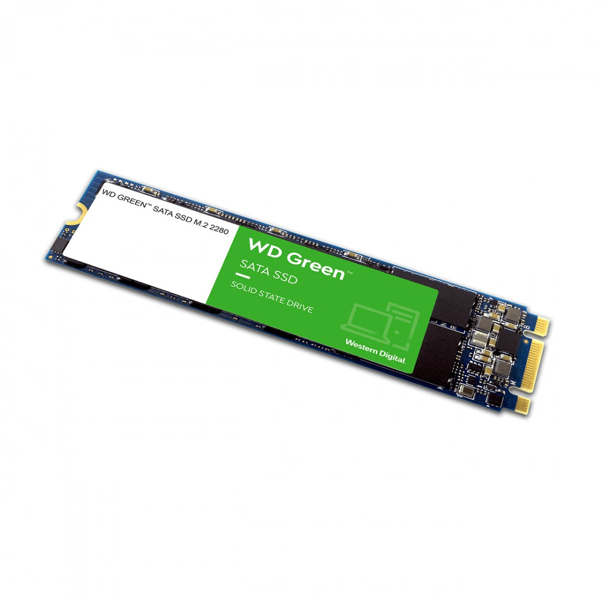 WD Green SATA 480Go Internal SSD Solid State Drive - SATA 6Gb/s M.2 2280 - WDS480G3G0B POWERED BY SANDISK