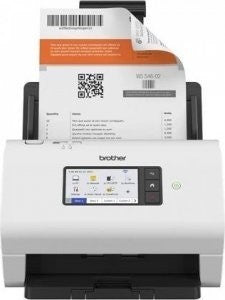 Brother ADS-4900W Chargeur automatique de documents + Scanner a feuille 600 x 600 DPI A4 Noir, Blanc