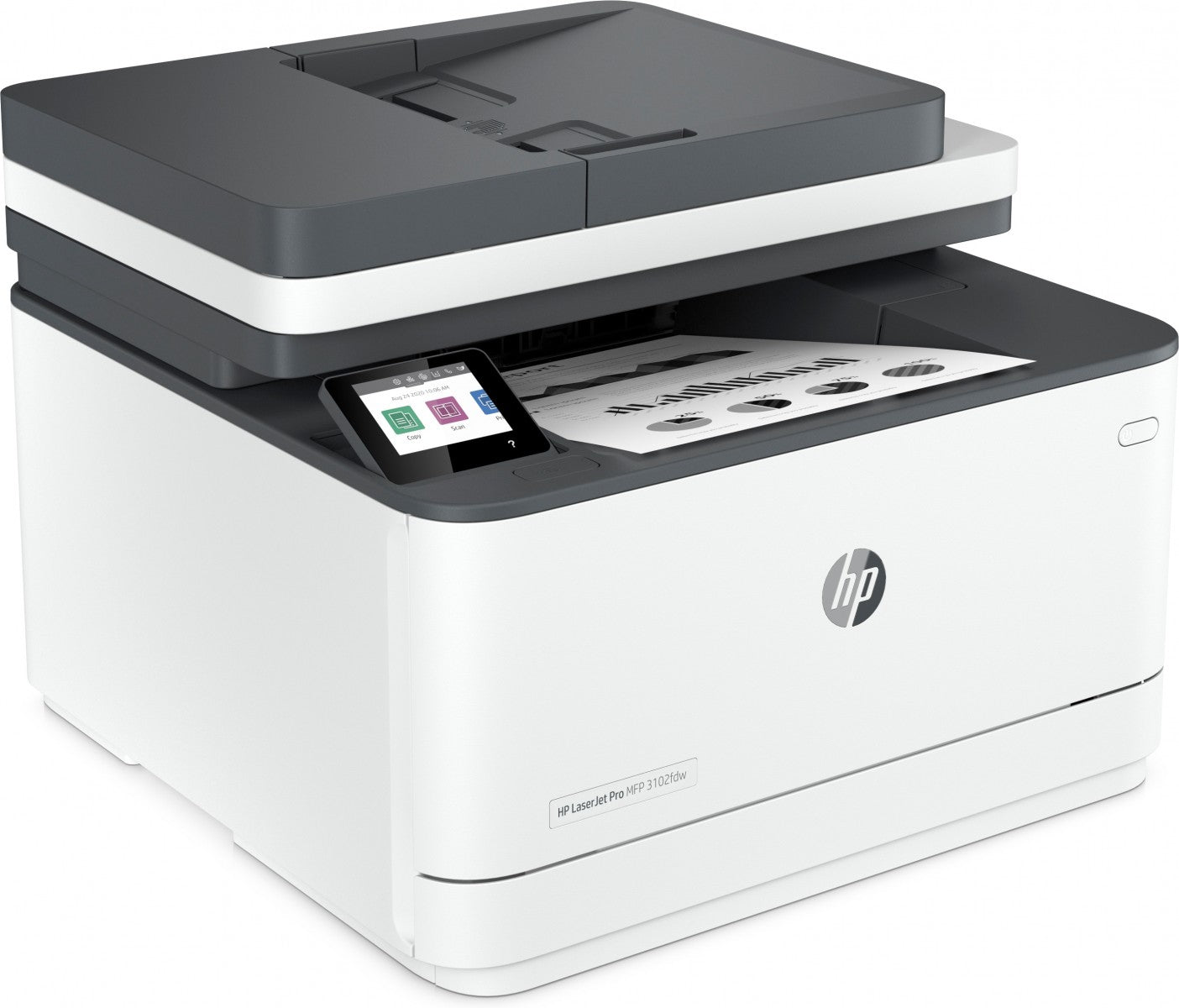 HP LaserJet Pro MFP 3102fdw MFP Mono B/W laser A4 33ppmcopy 33ppmprint 250 sheets USB 2.0 LAN Wi-Fi Bluetooth