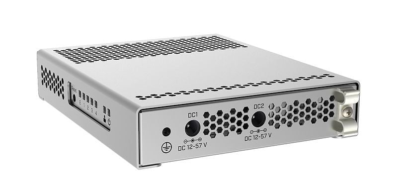 MikroTik CRS305-1G-4S+IN Commutateur Réseau Managé, 1x Ethernet Gigabit, 4x SFP+, PoE