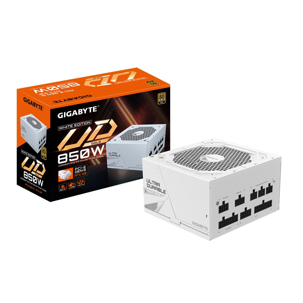 GIGABYTE UD850GM PG5W unité d'alimentation d'énergie 850 W 20+4 pin ATX ATX Blanc