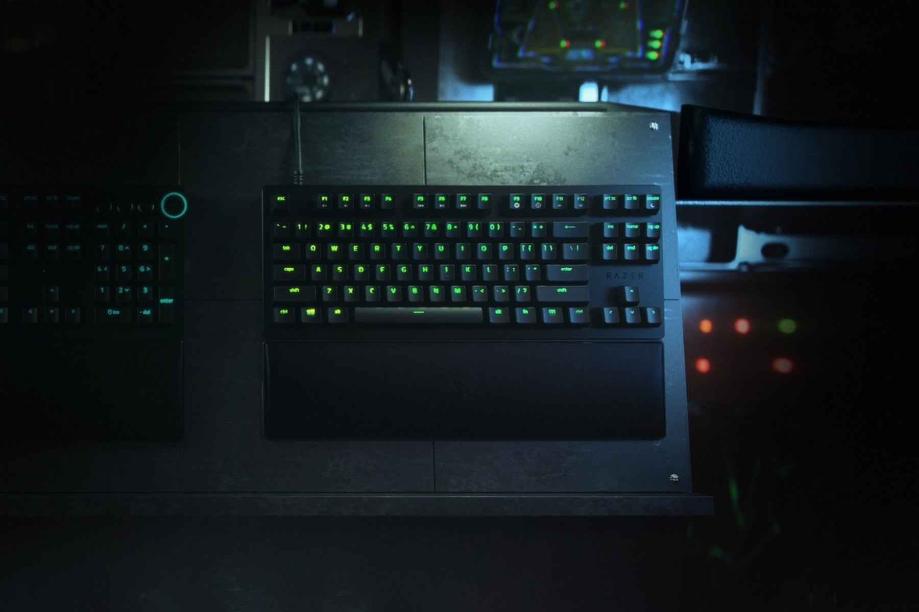Razer Huntsman V2 Tenkeyless clavier Gaming USB QWERTY Anglais américain Noir