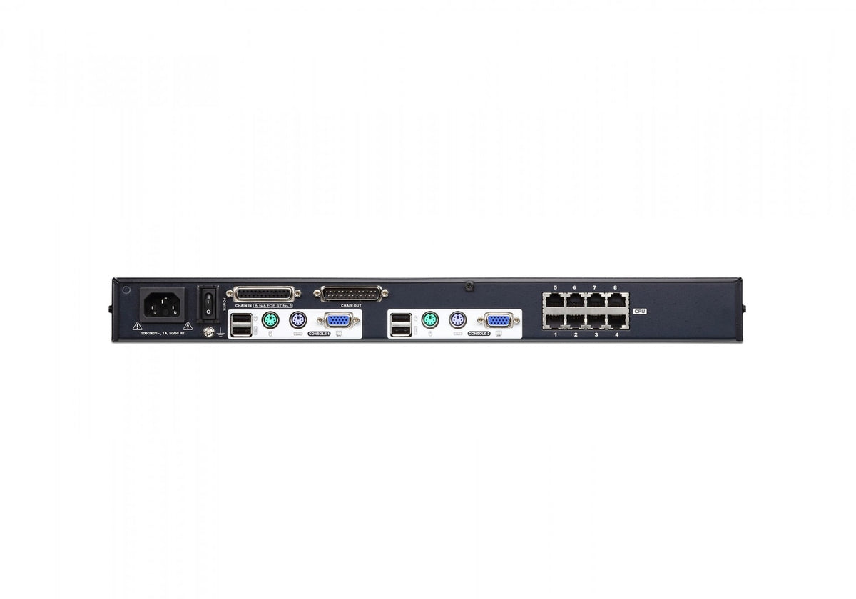 Aten KH2508A KVM Altusen CAT5 8 ports Double Console
