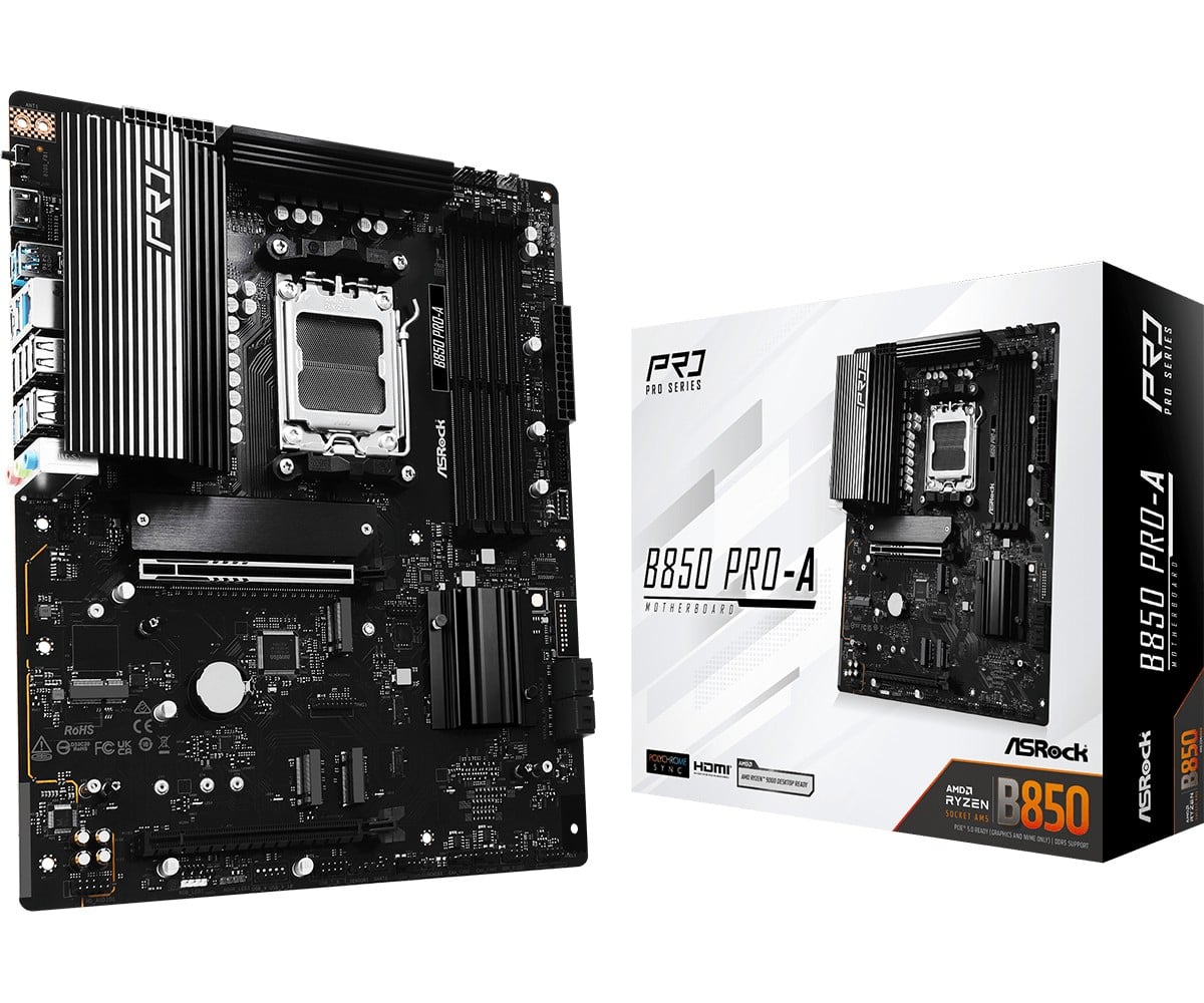 Asrock B850 Pro-A AMD B850 Emplacement AM5 ATX