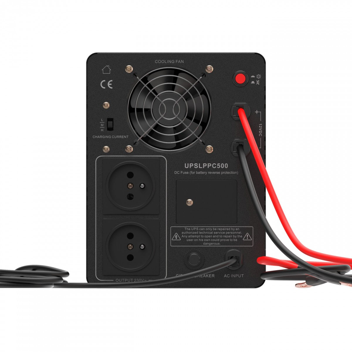 Green Cell UPSLPPC500 Onduleur AVR UPS 800VA 500W PowerCore 12 VDC avec écran LCD