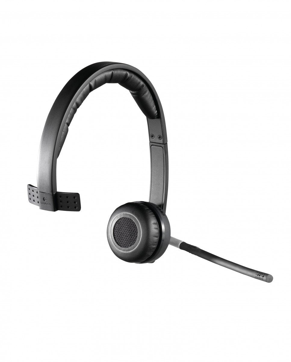 Logitech H820e Casque Sans fil Arceau Bureau/Centre d'appels Socle de chargement Noir
