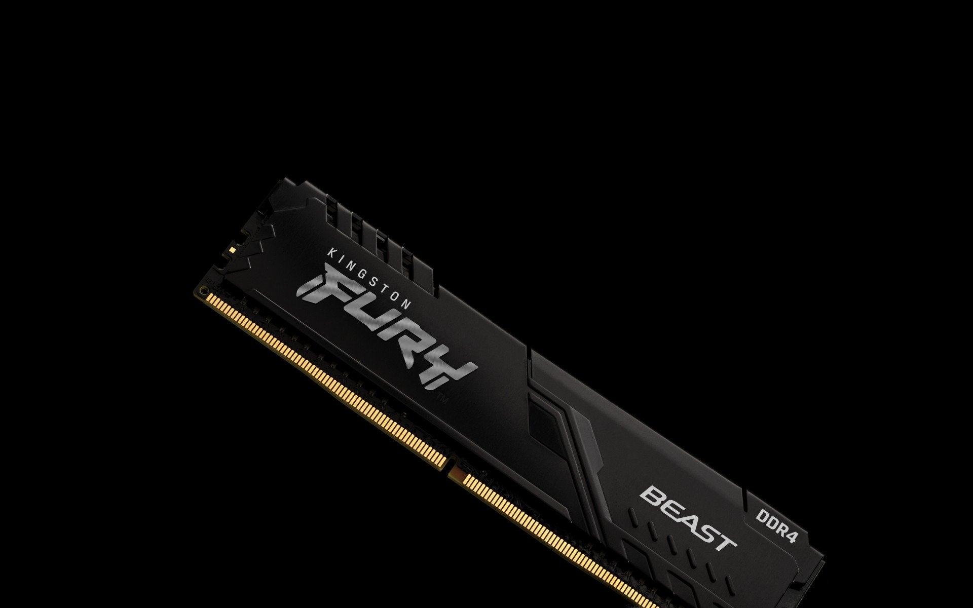 KINGSTON 16Go 3200MHz DDR4 CL16 DIMM 1Gx8 FURY Beast Black