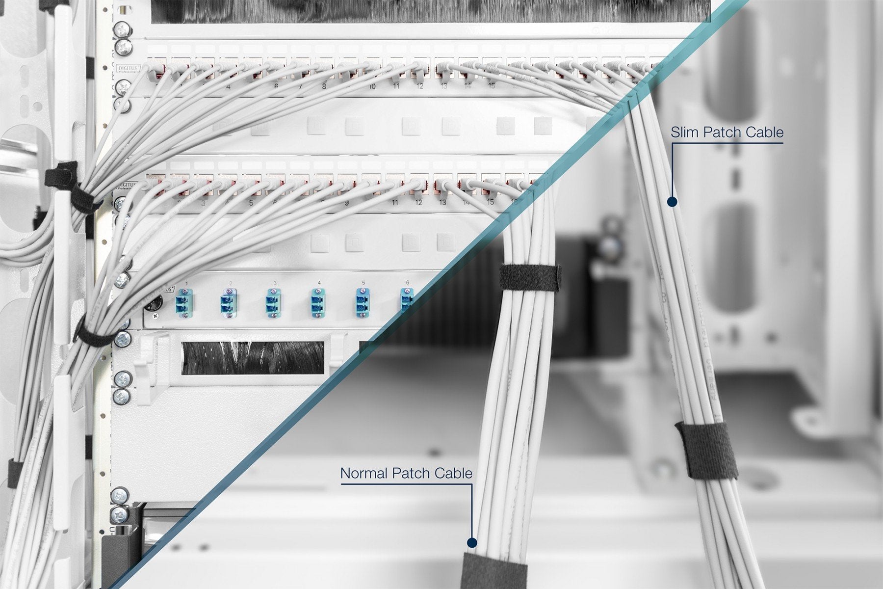 Digitus DK-1617-010S câble de réseau Gris 1 m Cat6 U/UTP (UTP)