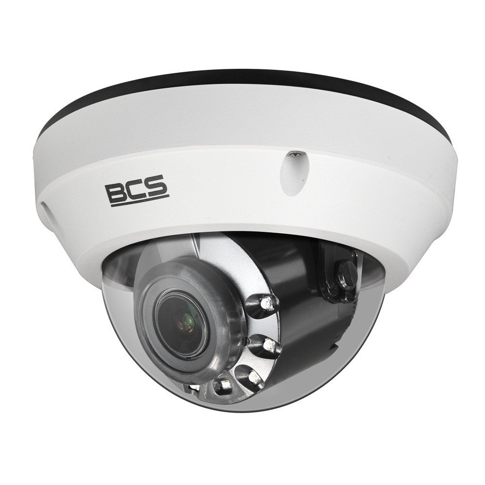 Caméra dôme IP BCS BCS-U-DIP65VSR4-Ai2 5MP avec technologie SkyLight et boîtier IP67