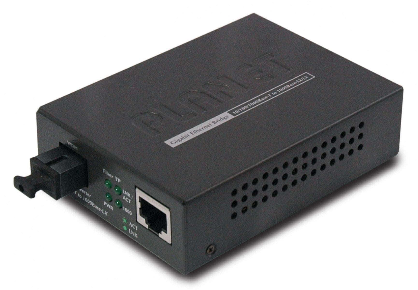 PLANET GT-806B60 convertisseur de support réseau 2000 Mbit/s 1550 nm Noir