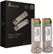 Extralink SFP28 25G 2-Pack | Module SFP28 | 25Gbps, LC/UPC Duplex, 1310nm, 10km, mono mode, DOM
